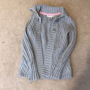 Gray sweater long sleeve